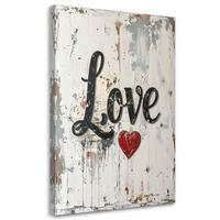 LEINWANDBILD Inschriften und Zitate 80x120cm - Weiß, Textil (80/120cm) - Feeby