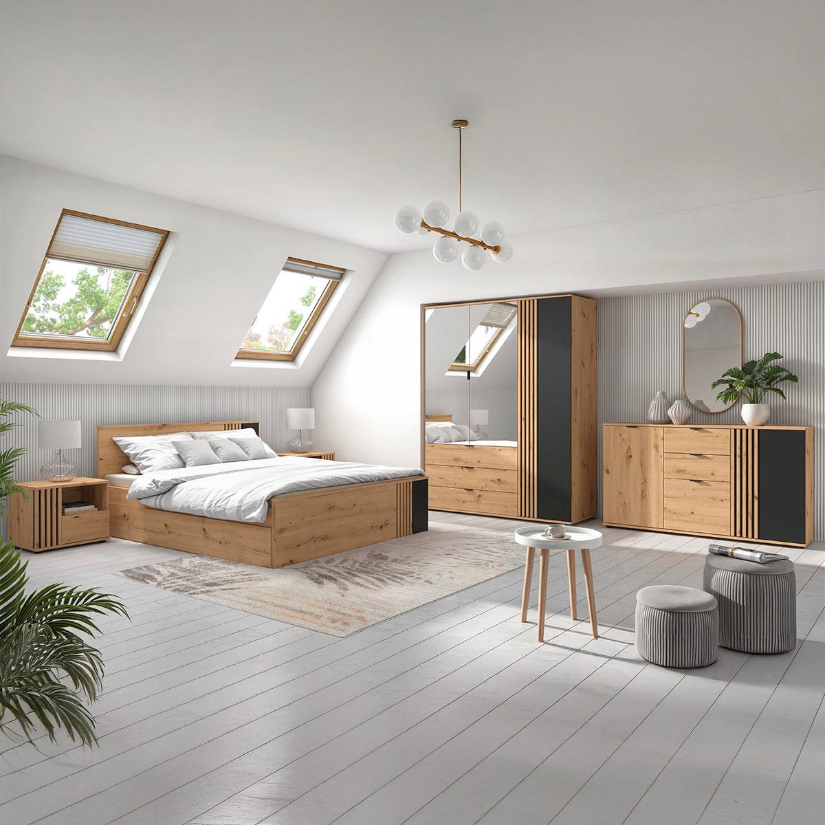 SIDEBOARD Ezra Holz - Braun, Holzwerkstoff (150/87/40cm) - Petits-meubles