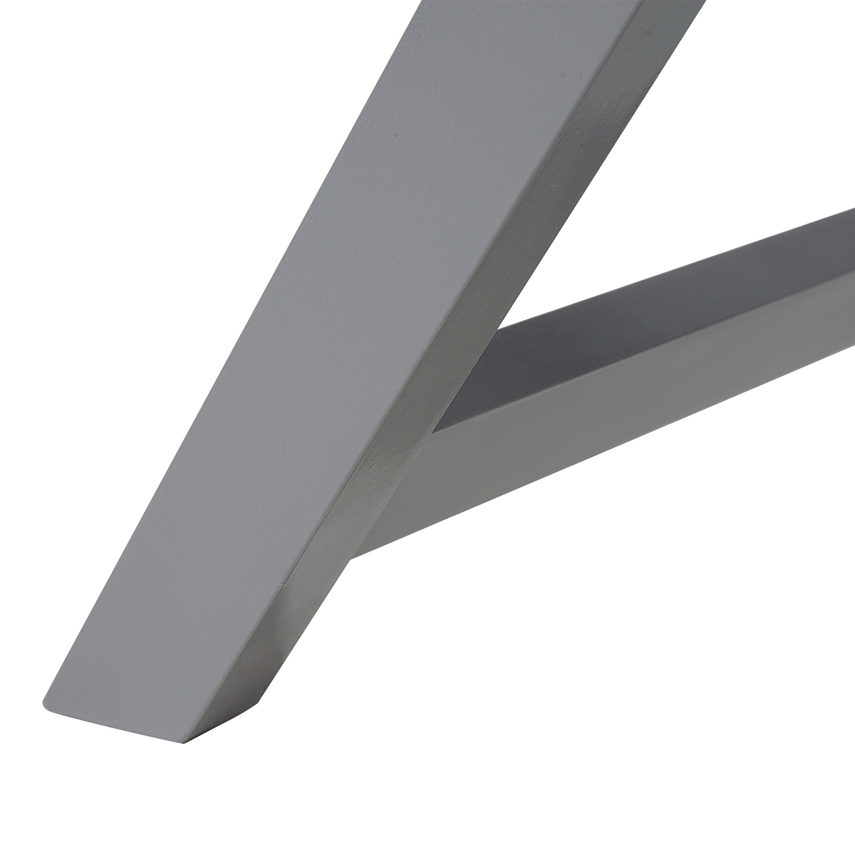COUCHTISCH grau quadratisch 40/40 cm Chester - Grau, Holzwerkstoff (40/40/46cm) - Beliani