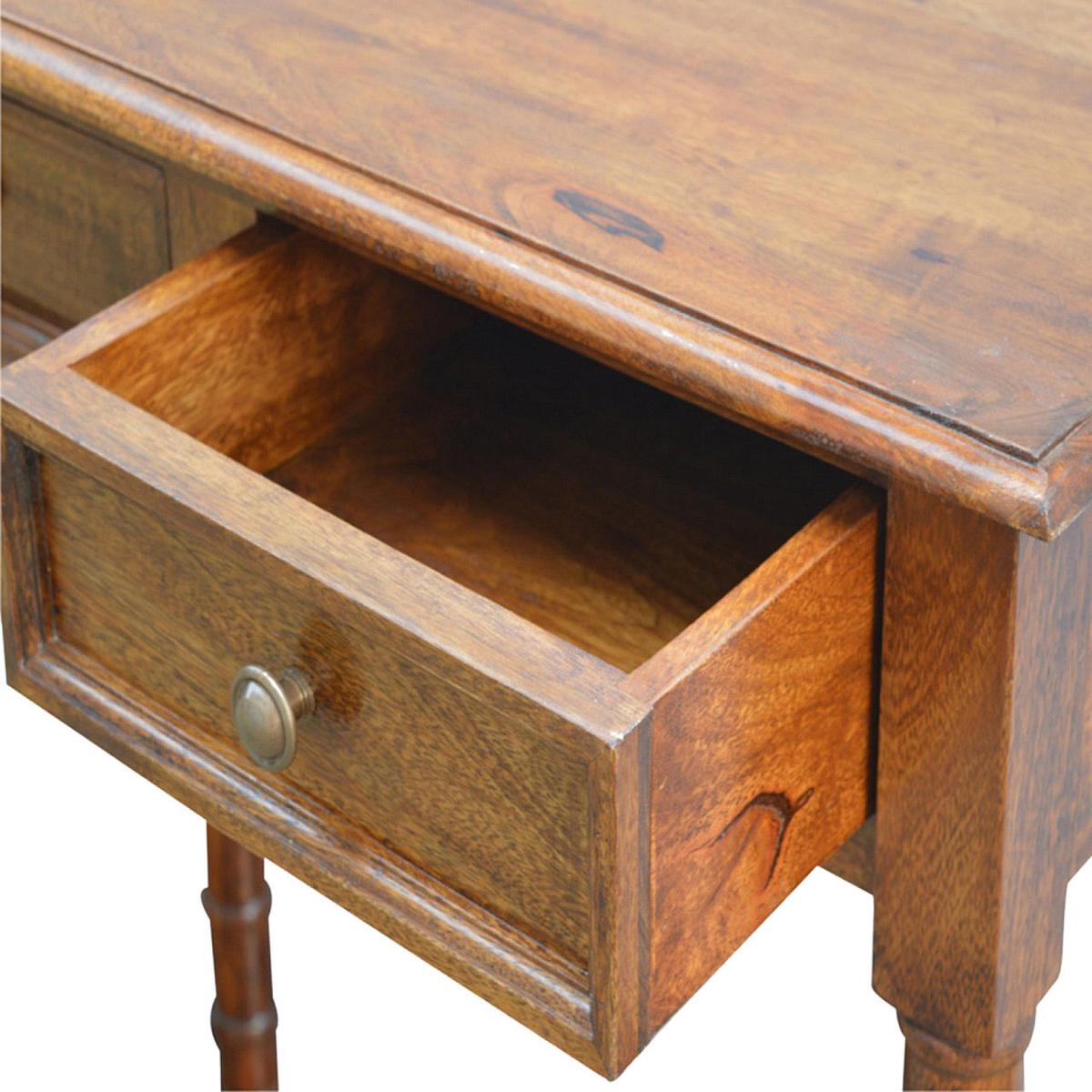 KONSOLENTISCH Flur - Braun, Holz (150/40/90cm) - Artisan Furniture
