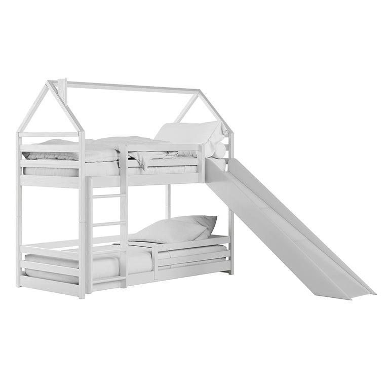 HAUSBETT 90/190 Aurélien Weiß - Weiß, Holz (90/190cm) - Petits-meubles