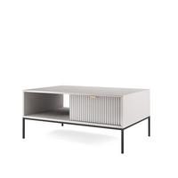 COUCHTISCH STELLARE 104/46/68 cm Grau - Grau, Holzwerkstoff (68/104/46cm) - MASSENO