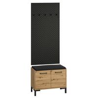 EINGANGSMÖBEL Liora Holz - Braun, Holzwerkstoff (70/54/34cm) - Petits-meubles