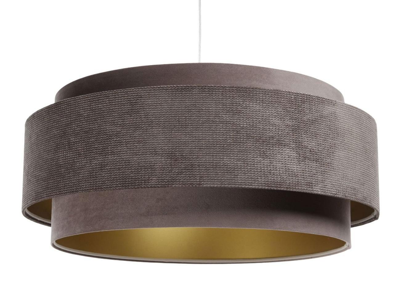 HÄNGELEUCHTE Gold 60/25 cm - Goldfarben, Kunststoff (60/1.9/25cm) - ONZENO