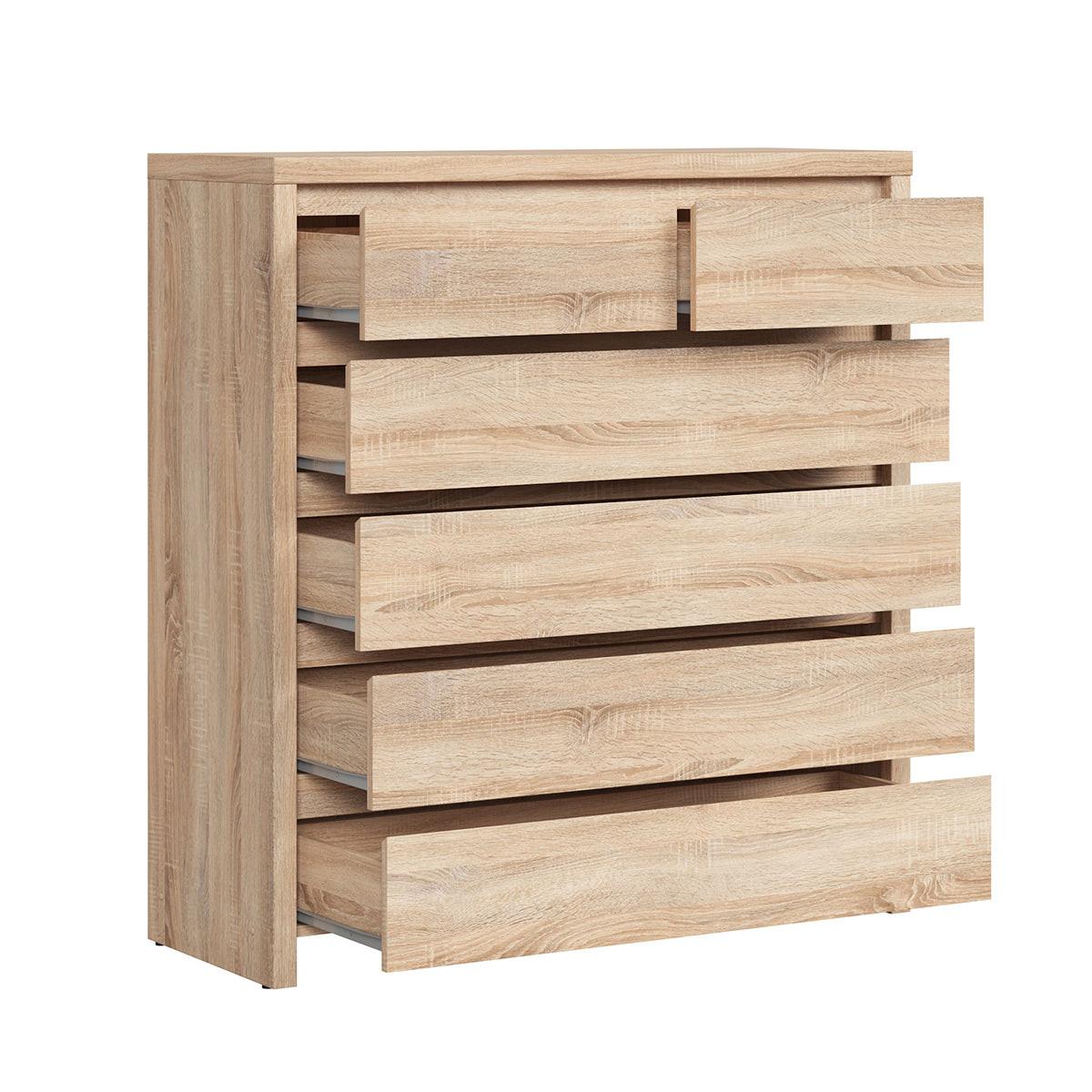 KOMMODE Soren Holz - Braun, Holzwerkstoff (104.5/112/40.5cm) - Petits-meubles
