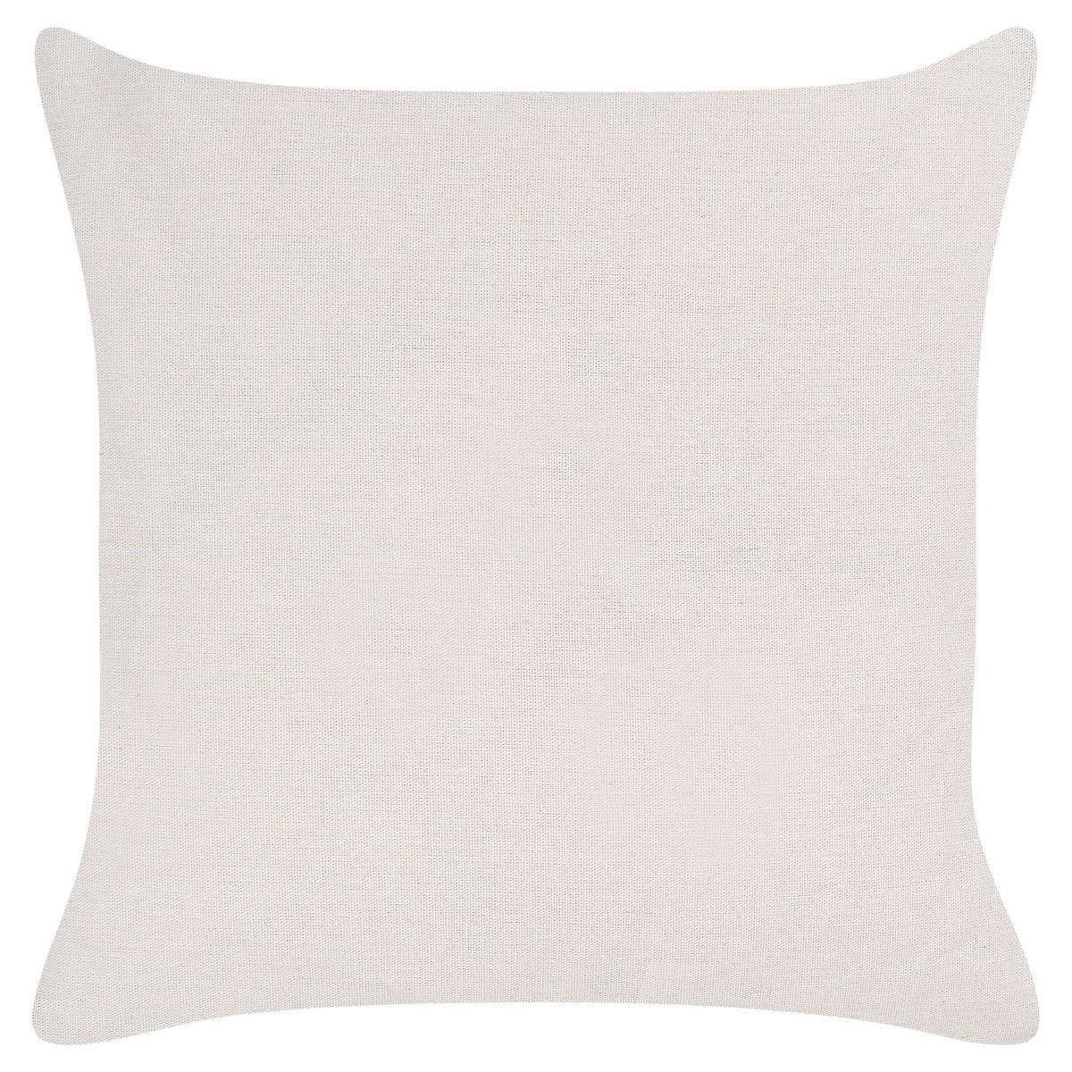 DEKOKISSEN 2er-Set Cremeweiß 45/45 cm Sophora - Ecru, Textil (45/45cm) - Beliani