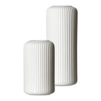 VASEN-SET Nora weiß 2-tlg. - Weiß, Keramik (2cm) - Ritzenhoff Breker