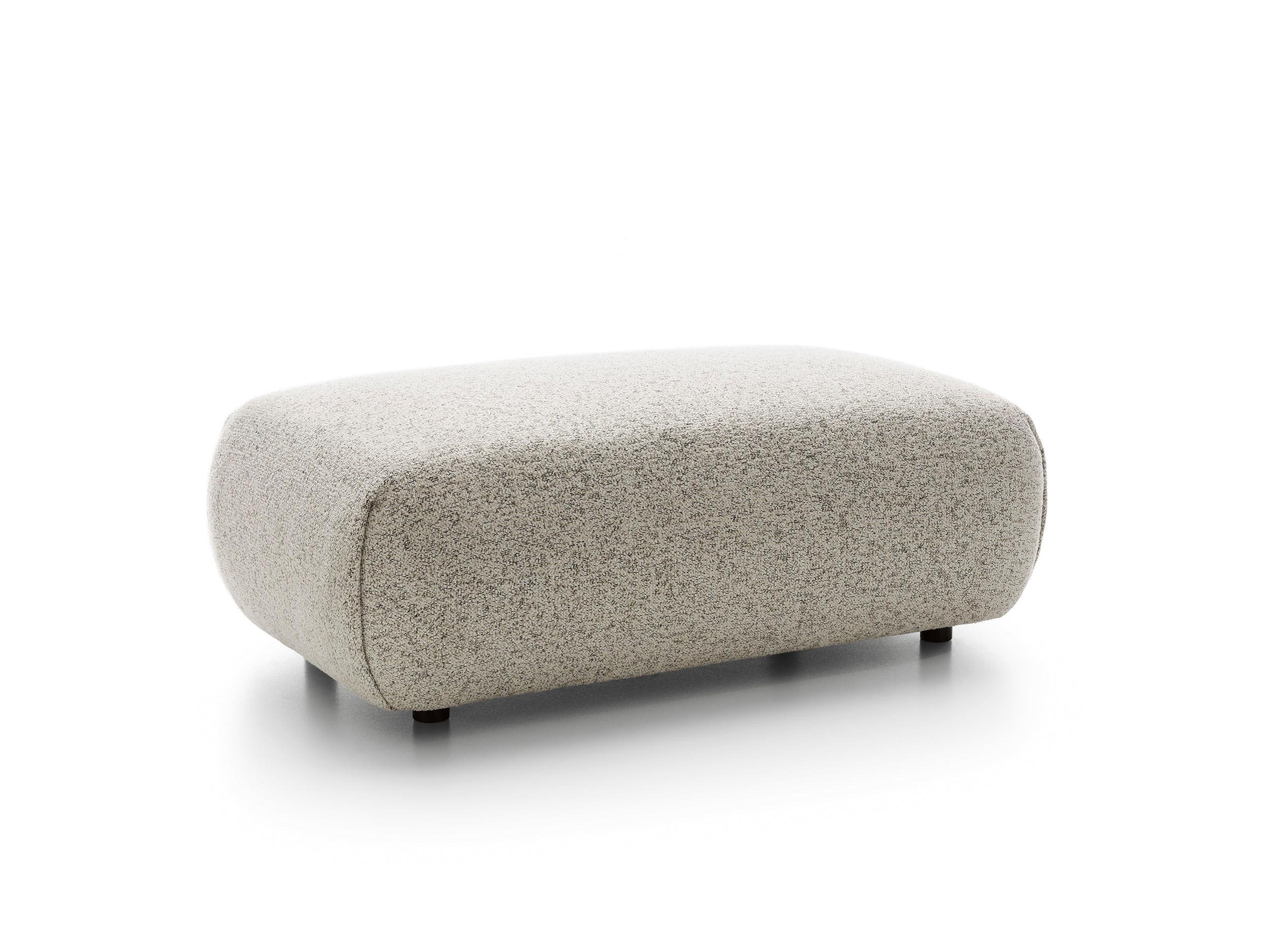 MASSENO Sitzhocker ZEST, Modern Polsterhocker, Fußhocker Beige - Beige, Holzwerkstoff/Kunststoff (70/42/113cm) - MASSENO