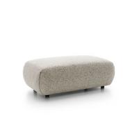 MASSENO Sitzhocker ZEST, Modern Polsterhocker, Fußhocker Beige - Beige, Holzwerkstoff/Kunststoff (70/42/113cm) - MASSENO