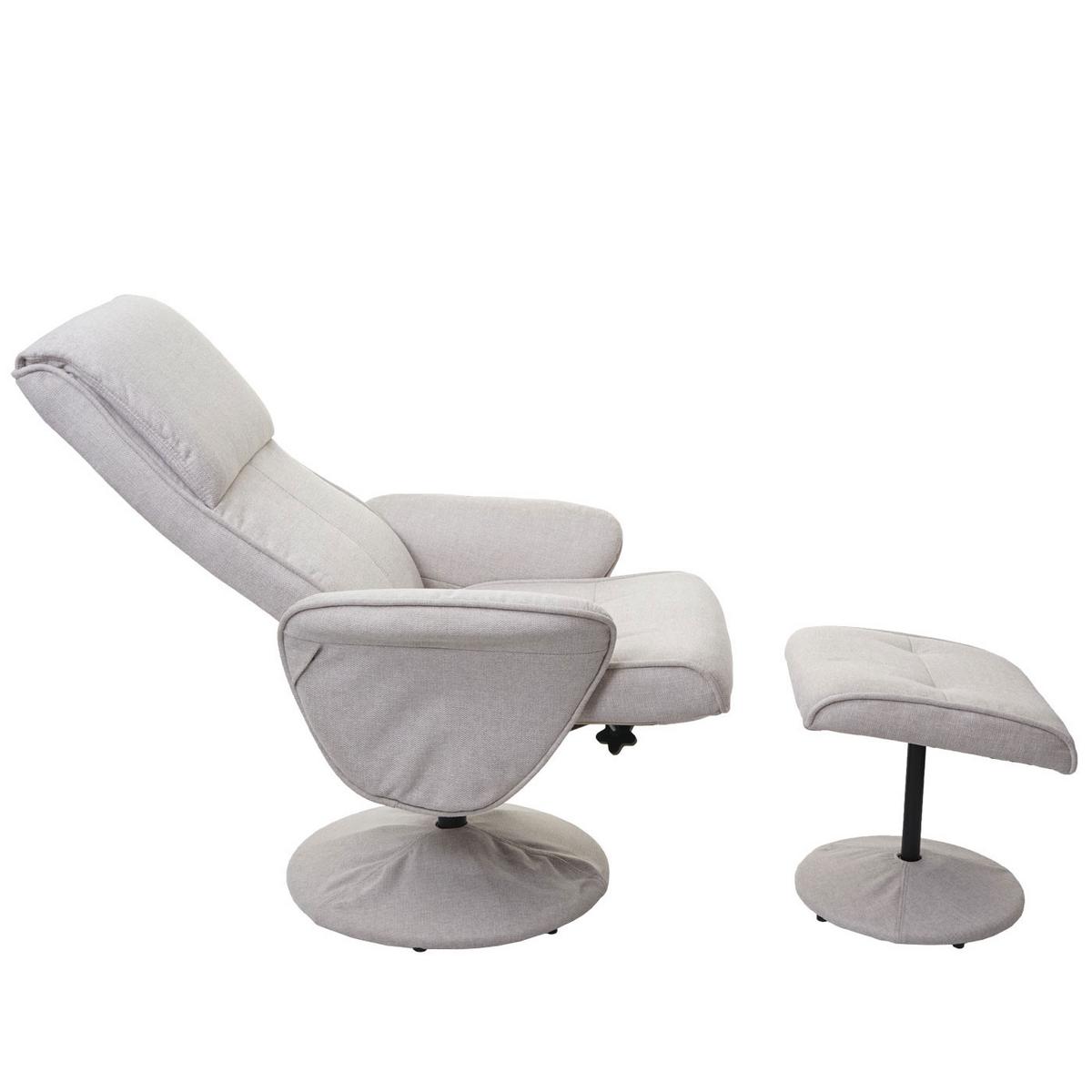 RELAXSESSEL Beige - Beige, Textil (75/114/125cm) - MCW