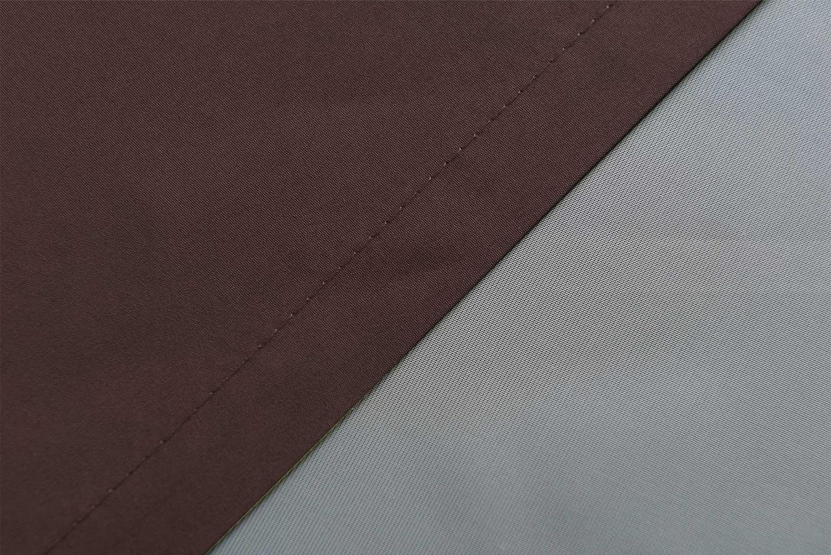 VORHANG 2ER SET POTSDAM HxB 175x140 cm Braun - Braun, Textil (140/175cm) - Gardinenbox