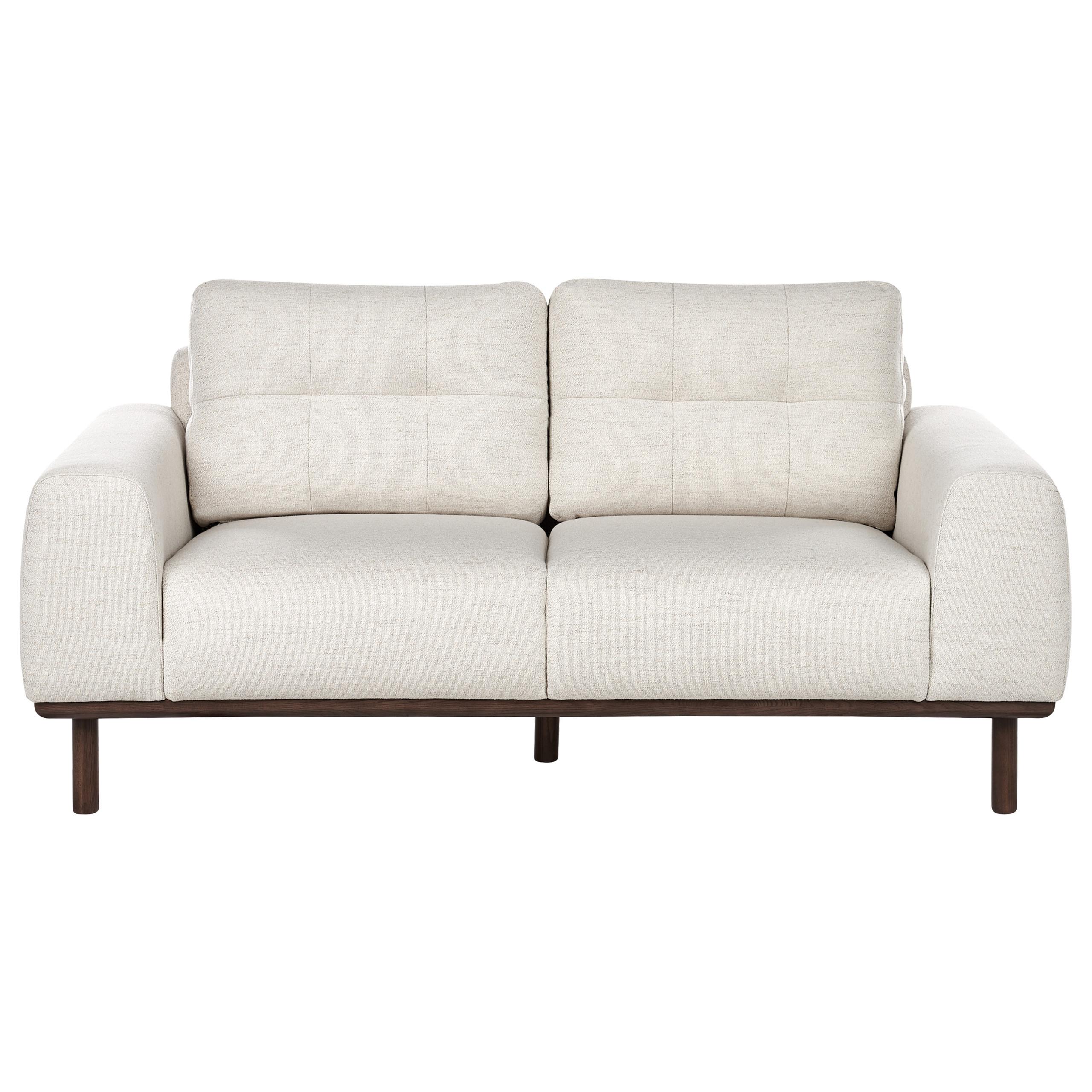2-SITZER-SOFA Stoff Hellbeige Laurila - Beige, Textil (170/71/92cm) - Beliani