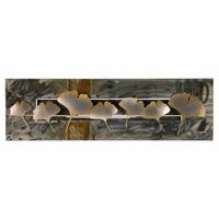 WANDDEKO Gold 108/33 cm - Goldfarben, Metall (3.5/33/5cm) - KUNSTLOFT