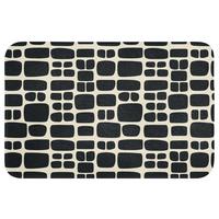 WC-VORLEGER Modern - Bio - Schwarz Toilettenvorleger 60x40 cm - Anthrazit, Textil (60/1cm) - OnlyWow