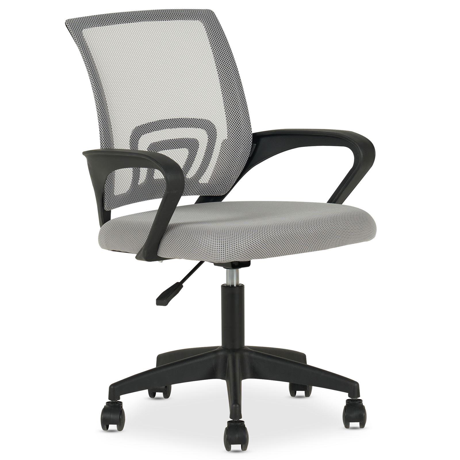BÜRODREHSTUHL JAKE grau - Grau, Textil (60/86/53cm) - IDIMEX