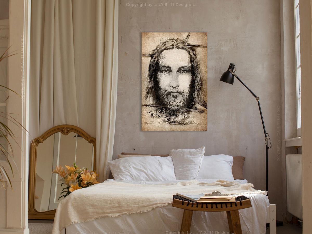 KUNSTDRUCK Beige 80/120 cm - Beige, Textil (80/120cm) - KUNSTLOFT