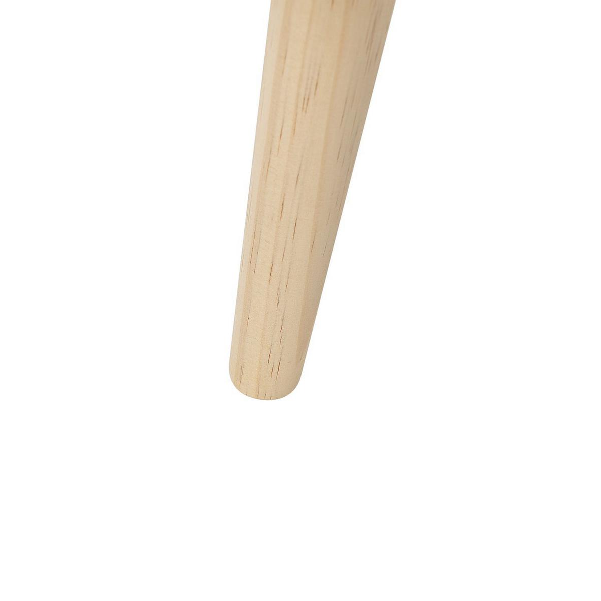 NACHTTISCH Rattan heller Holzfarbton 38/30 cm Almo - Hellbraun, Holzwerkstoff (38/56/30cm) - Beliani