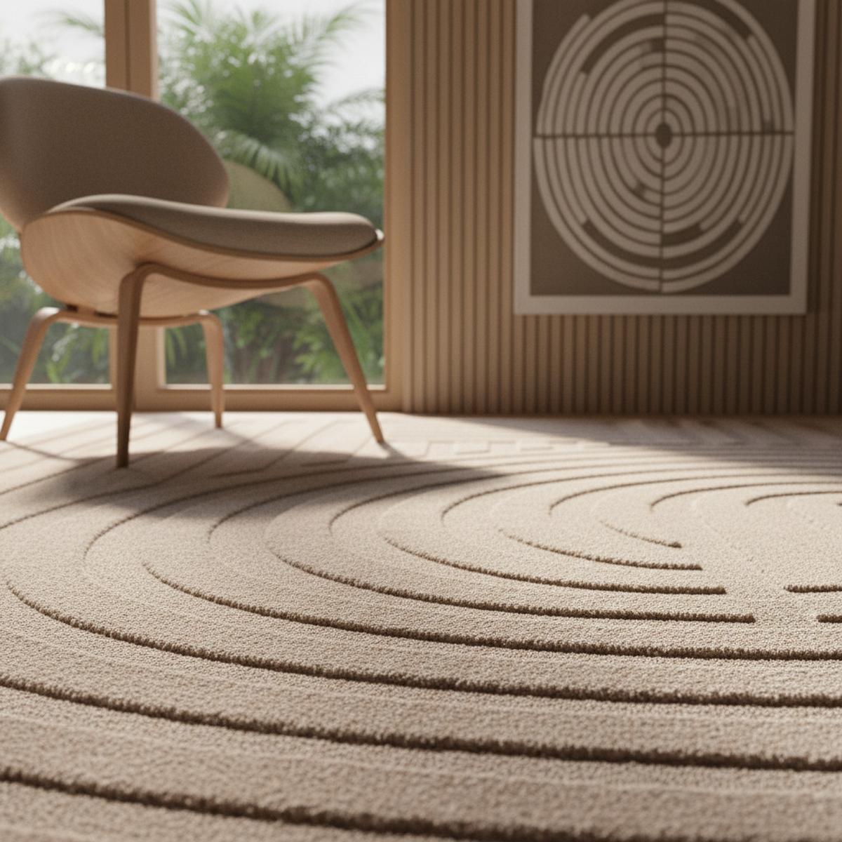 TEPPICH Kurzflor Waschbar LAVAREDO in Beige, im Boho-Stil, 160 x 230 cm - Beige, Textil (230/160cm) - KADIMA DESIGN