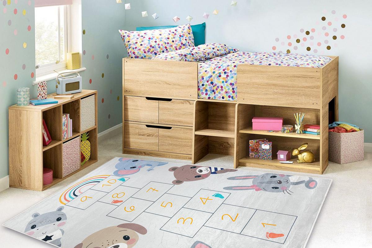 TEPPICH Bambino 200/290 cm - Grau, Textil (200/290cm) - rugsX