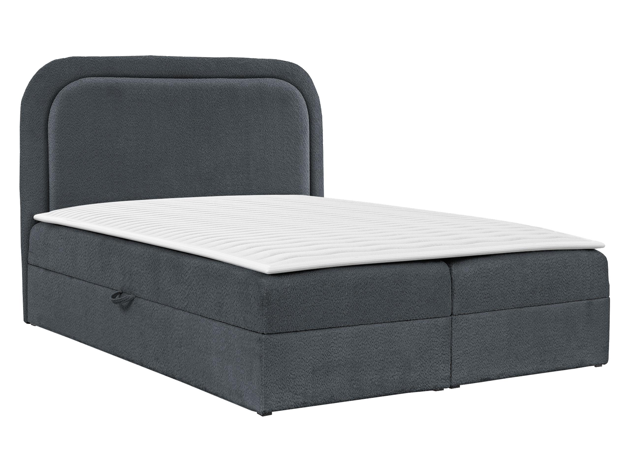 BOXBETT Bonito - H3 - Anthrazit/Schwarz, Holz/Holzwerkstoff (200/200cm) - MIRJAN24