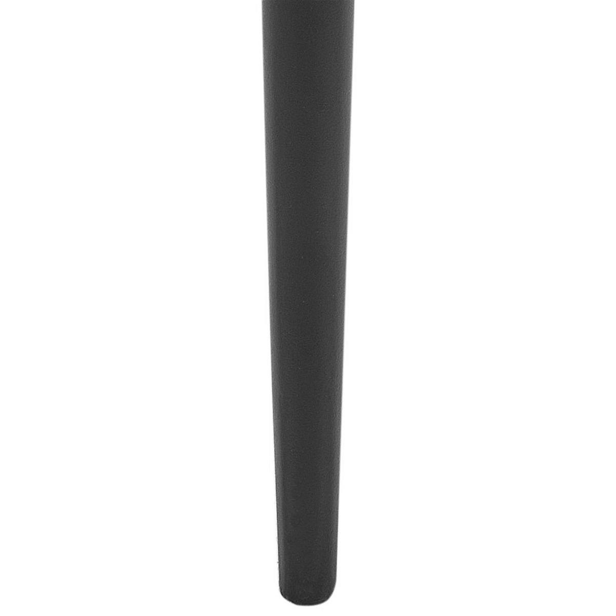 ESSZIMMERSTUHL 2er-Set dunkelgrün/schwarz Mason - Schwarz/Grün, Textil (45/82/45cm) - Beliani