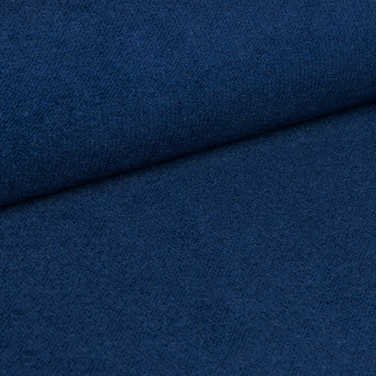 SESSEL VOGERA Ohrensessel Polstersessel, Blau - Blau/Eichefarben, Holzwerkstoff (78/103/85cm) - MASSENO