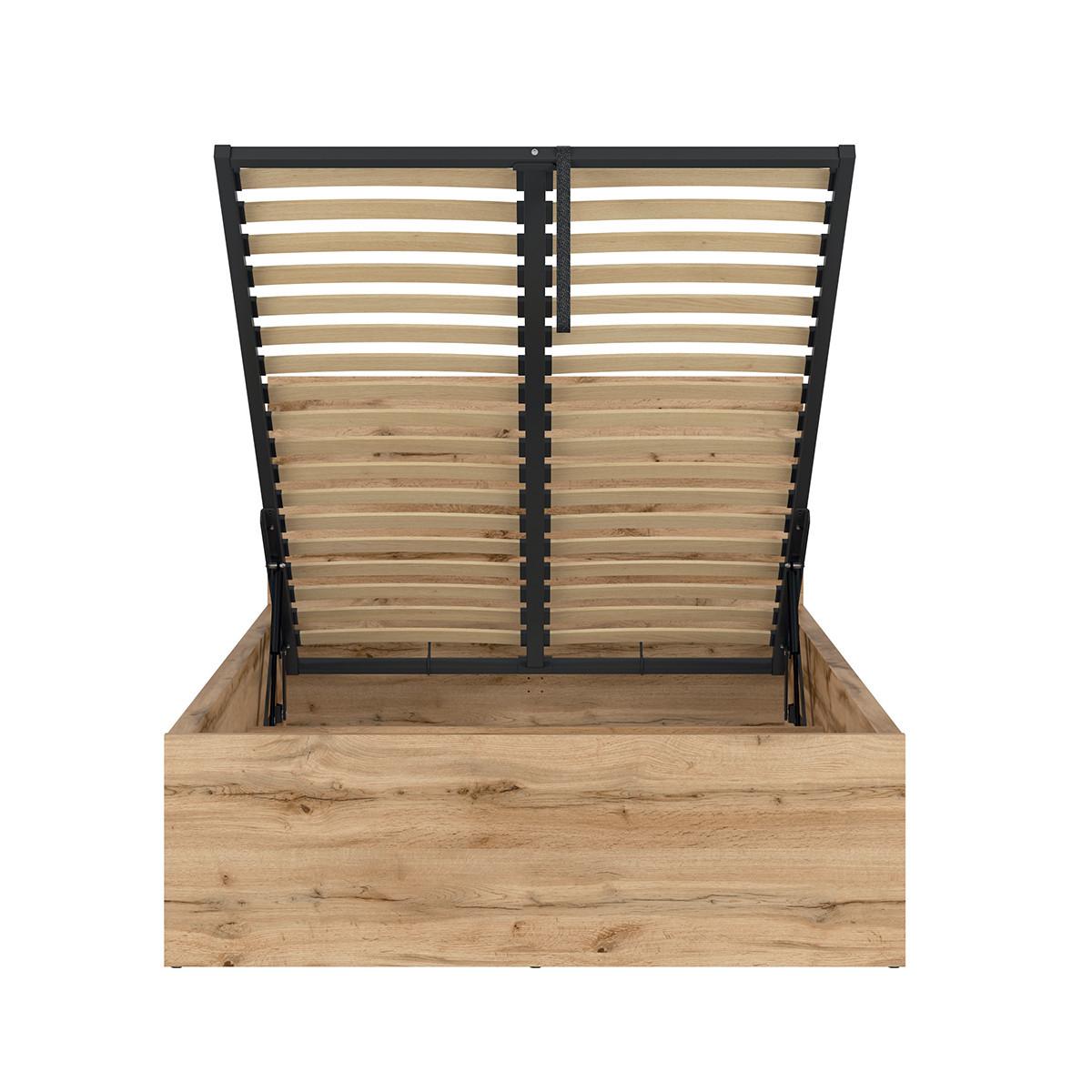 BOXBETT 120/200 Edwin Holz - Braun, Holzwerkstoff (120/200cm) - Petits-meubles