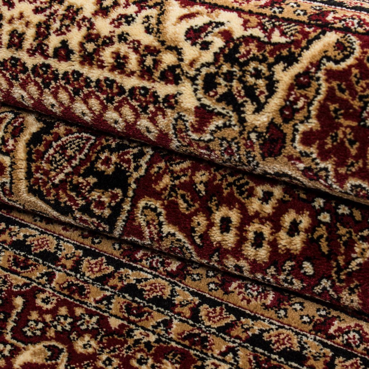 TEPPICH Kurzflor TANNHEIM in Rot, orientalisch, 160 x 230 cm - Rot, Textil (230/160cm) - KADIMA DESIGN