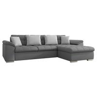 ECKSOFA Diana, Seite: Rechts - Graphitfarben, Holz/Textil (280/160cm) - MIRJAN24