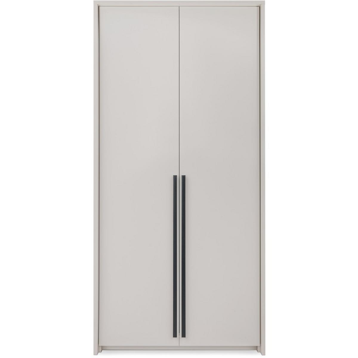 DREHTÜRENSCHRANK Giana mit 2 Türen, 105 cm, Beige Sand - Sandfarben/Beige, Holzwerkstoff (105/217/65cm) - Beautysofa