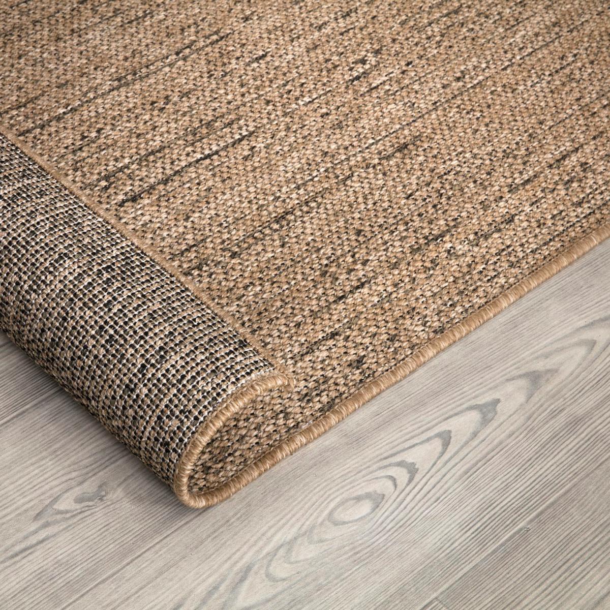 FLACHWEBTEPPICH, meliert, aus Polypropylen, Beige, 160 x 220 cm - Beige, Textil (220/160cm) - KADIMA DESIGN