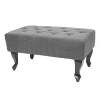 OTTOMANE WASSERABWEISEND Grau - Grau, Textil (77/39/47cm) - MCW