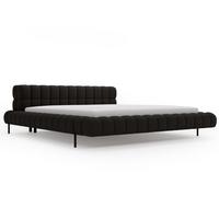 POLSTERBETT Imagine 180x200 Schwarz - Schwarz, Textil (180/200cm) - Graingold