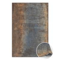 VINYL TEPPICH 100x150 cm Verrostetes Blech - Rostfarben/Grau, Kunststoff (100/150cm) - TULUP
