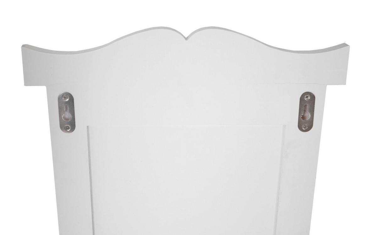 WANDGARDEROBE Weiß 2er-Set - Weiß, Holz (28/109/5cm) - MCW