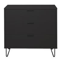 KOMMODE Erna 81x45x82 Anthrazit matt Lack - Anthrazit, Holzwerkstoff (81/82/45cm) - 58aufmkessel