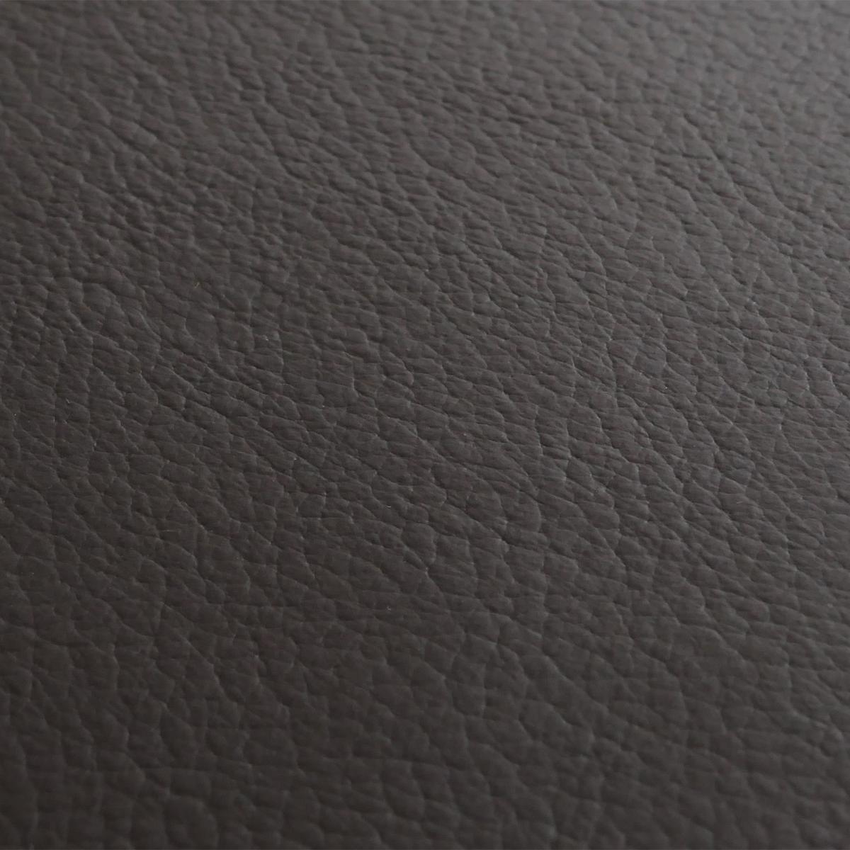 RELAXSESSEL + HOCKER Braun - Braun, Leder (81/105/106cm) - MCW