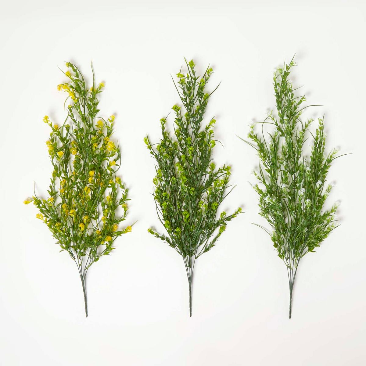 KUNSTPFLANZEN Blumenranken 3er-Set, 70 cm - Multicolor, Kunststoff (70cm) - Homescapes