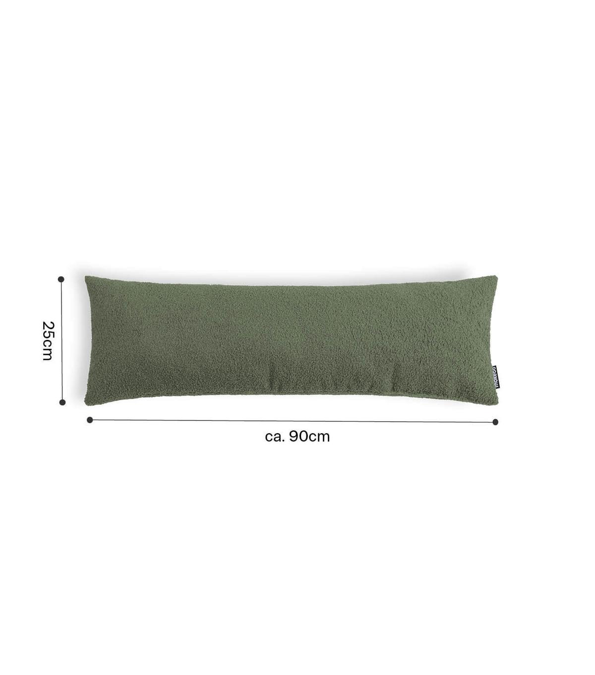 SOFAKISSEN Line 2er-Set - Grün, Textil (25/87cm) - Mokebo