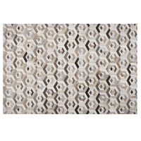 KURZFLOR-TEPPICH Tavak 200/140 cm - Braun, Fell (140/200cm) - Beliani