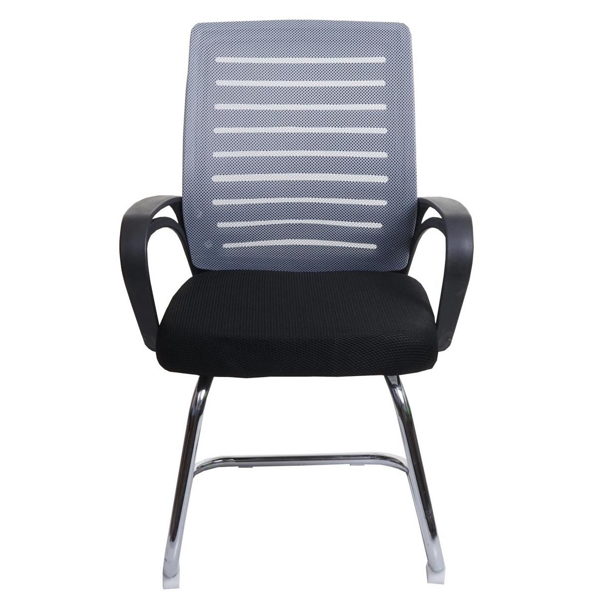KONFERENZSTUHL Grau - Grau, Textil (60/94/49cm) - MCW