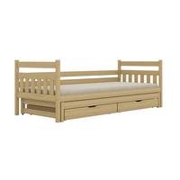 BETT 90/200 David Holz - Braun, Holz (90/200cm) - Petits-meubles