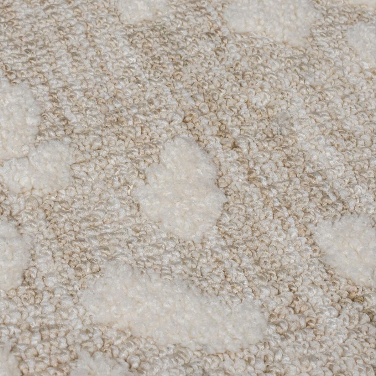 TEPPICH ARLEN, abstrakt, Creme, 120 x 170 cm - Beige, Textil (170/120cm) - KADIMA DESIGN
