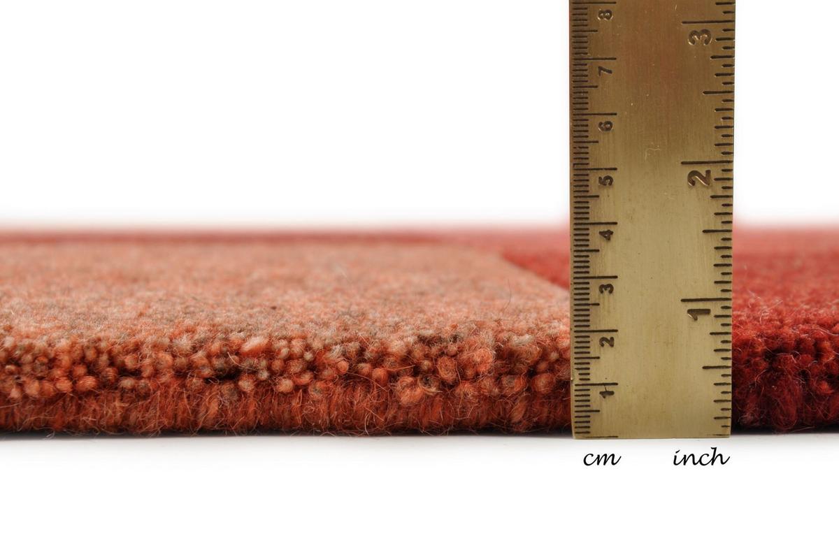 WOLLTEPPICH Dalas 140x200 cm - Rot, Textil (140/200cm) - THEKO