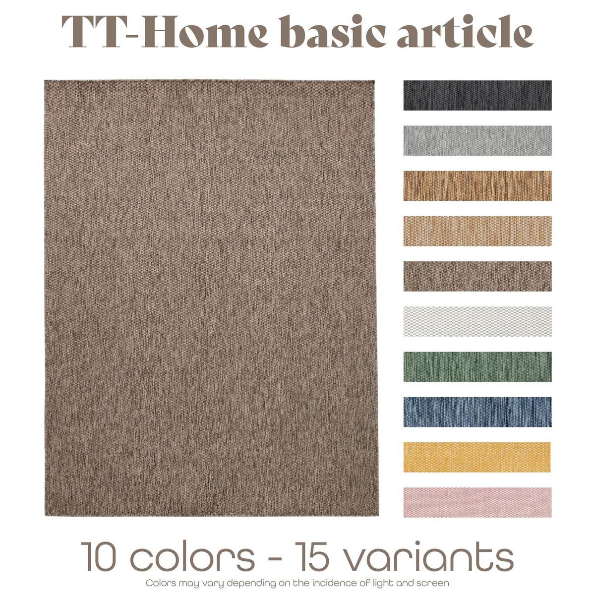 OUTDOORTEPPICH Taupe 300 x 400 cm - Taupe, Kunststoff (300/400cm) - TT Home