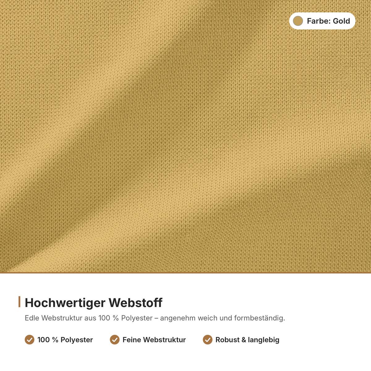 POLSTERBETT Dalas Gold 120 x 200 x 40 cm Stauraum Mit hochwertiger Matratze H2 (bis 100 kg) und Lattenrost - Goldfarben, Holz (120/200cm) - Halmon Schlafkomfort Betten 