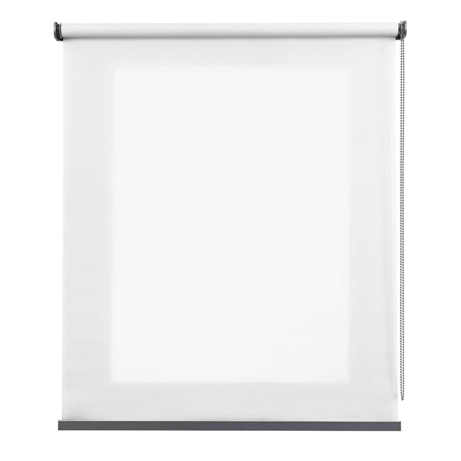 ROLLO| Weiß, 80 cm x 250 cm - Weiß, Kunststoff (80/250cm) - STORESDECO