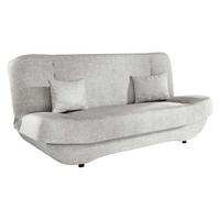 SCHLAFSOFA Pinto - Hellgrau/Schwarz, Holzwerkstoff/Kunststoff (190/94/90cm) - MIRJAN24