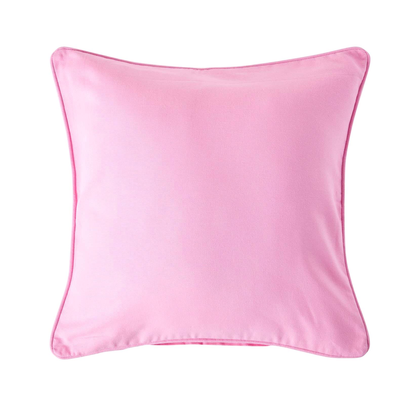 KISSENHÜLLE rosa 60/60 cm, 100% Baumwolle - Rosa, Textil (60/60cm) - Homescapes