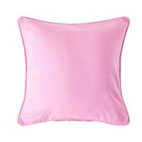 KISSENHÜLLE rosa 45/45 cm, 100% Baumwolle - Rosa, Textil (45/45cm) - Homescapes